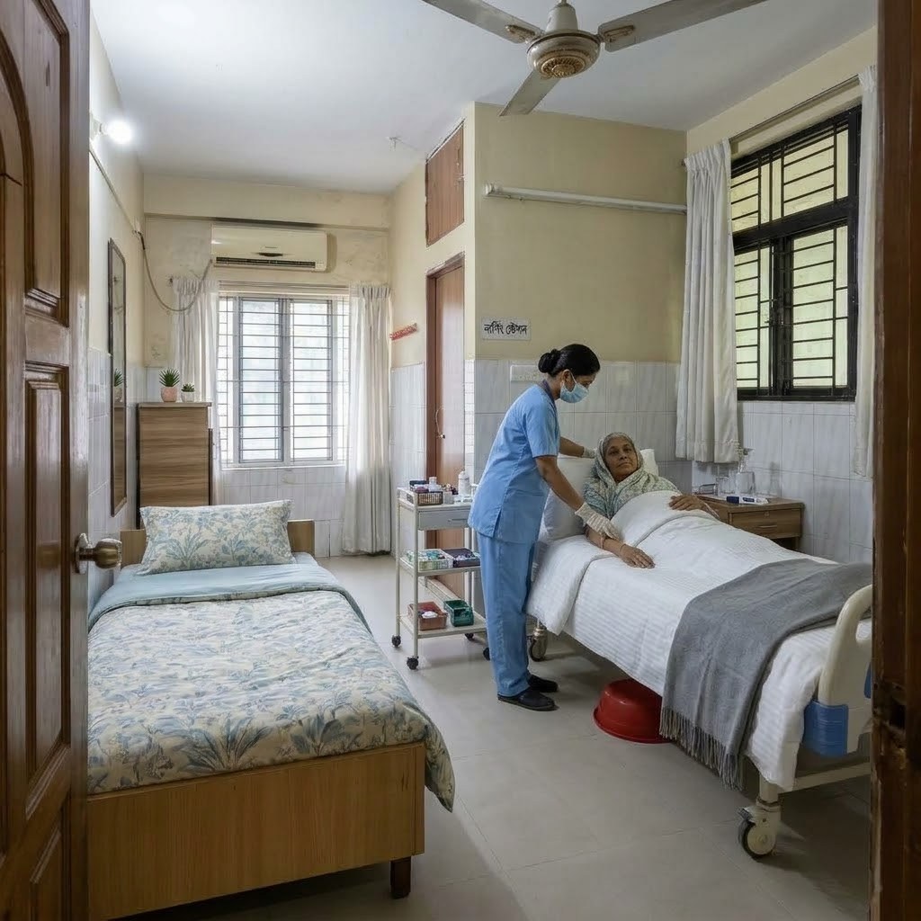Patient care — supplied photograph
